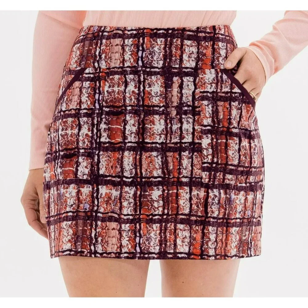 Foray 17" Golf Boucle Skort Size Small Pockets Underneath Shorts 160.00 Retail - Picture 3 of 8